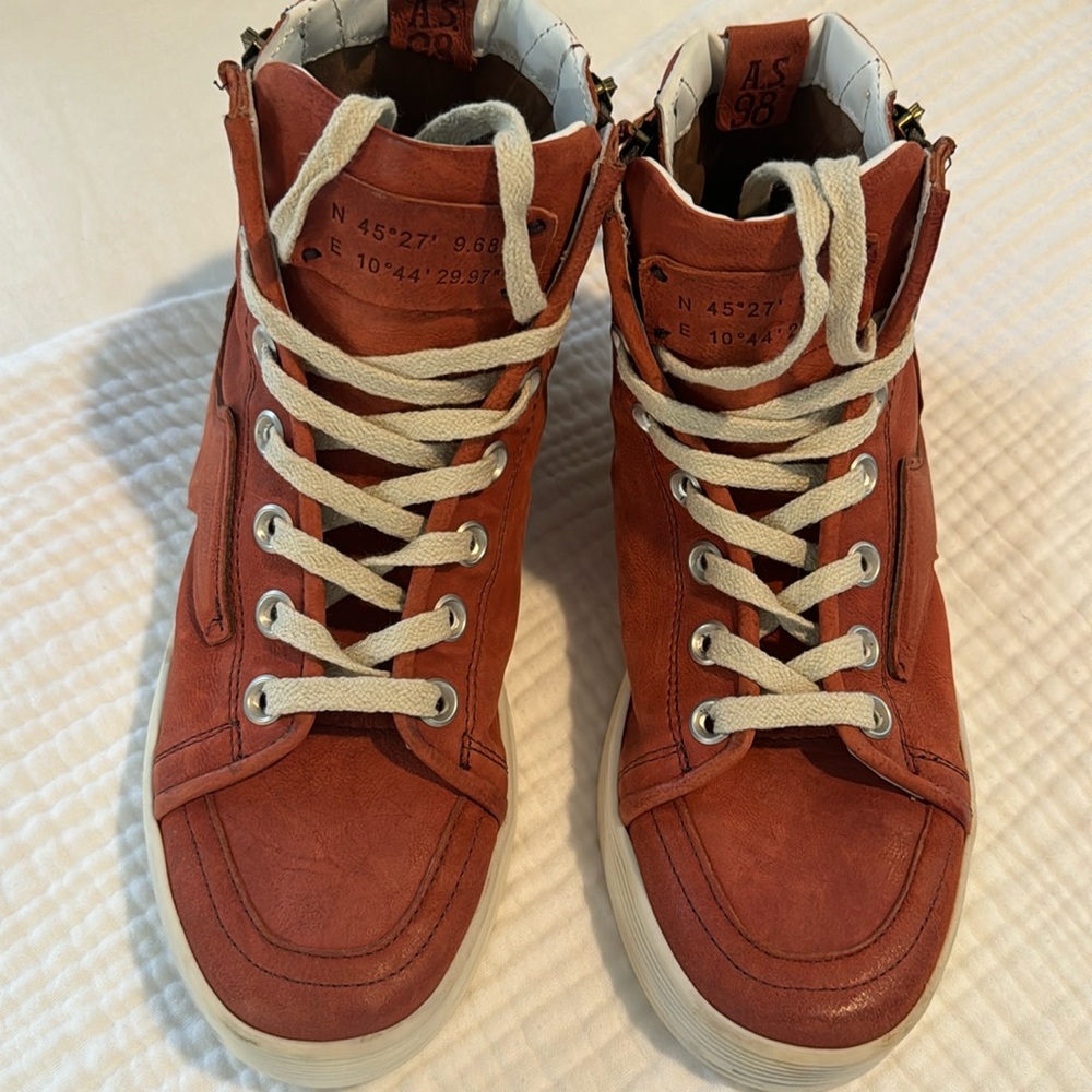 High top sneakers